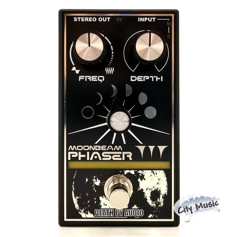 Used Death By Audio Moonbeam Stereo Analog Phaser Guitar Effects Pedal ♫ image 1