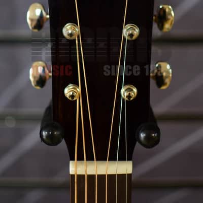 Guild Westerly DS-240 Memoir Slope Dreadnought Vintage Sunburst Acoustic Guitar image 4
