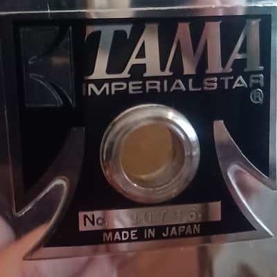 70's Tama Imperialstar 16" floortom hairline chrome image 3