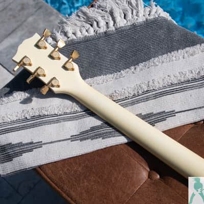 1989 Burny RLC-60 - 60's Style Les Paul Custom w Long Tenon, Open Book Headstock & Split Diamond Inlay - Made in Japan - Pro Set Up w Perfect Frets/Action/Intonation! image 13