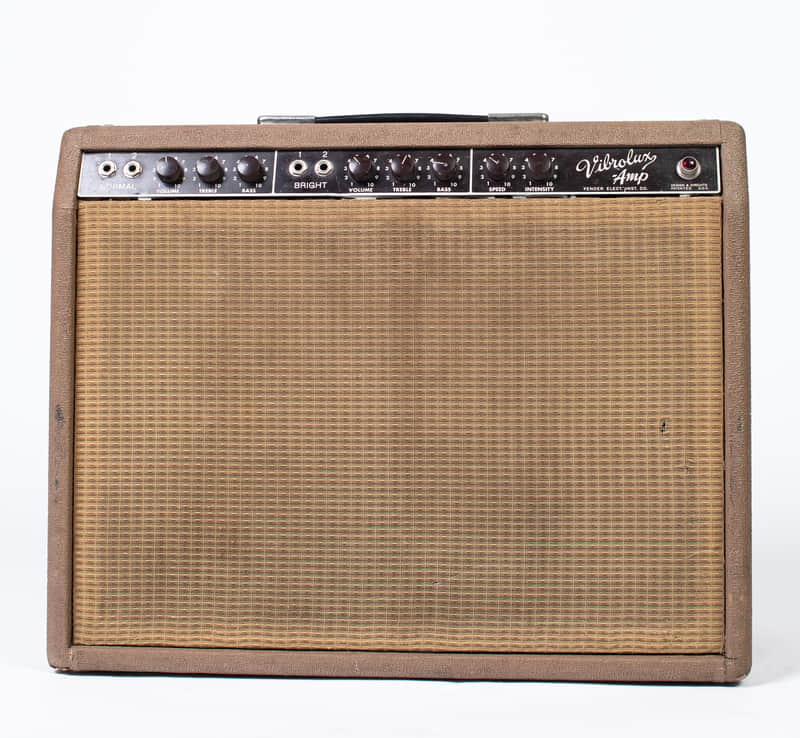Fender Vibrolux 6G11 Brownface 30-Watt 1x12" Guitar Combo 1961 - 1963 image 1