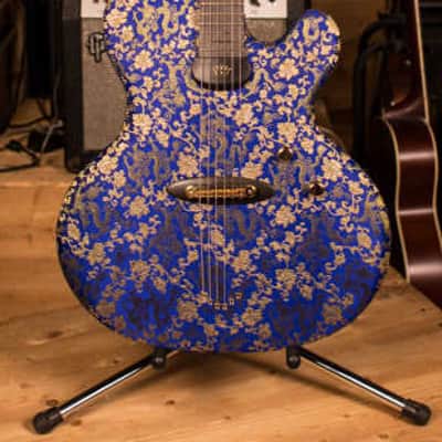 Ritter Princess Isabella Blue Dragon #6 of 25 Fabric Guitar image 1