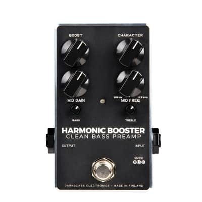 Darkglass Electronics Harmonic Booster Bass Preamp  Clean Bass Preamp Peda image 1