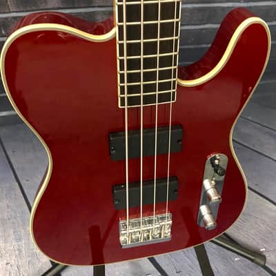 Custom Build - Birdsong Designed T Bass - Short Scale - Candy Apple Red image 2