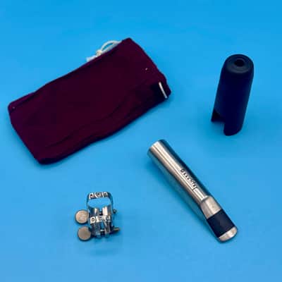 1990s Beechler Bellite 8 Stainless Steel Mouthpiece for Alto Sax image 7