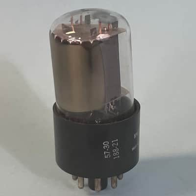 1957 General Electric 6SN7GTB Vintage Hewlett-Packard Preamp Tube! T215 image 3