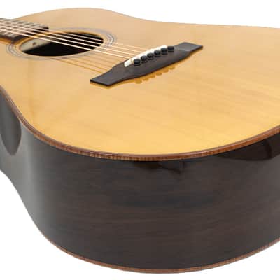 Bedell Bahia Dreadnought Adirondack Spruce-Brazilian Rosewood Natural Finish image 4