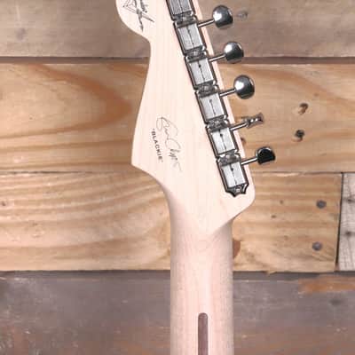 Fender Eric Clapton Signature Stratocaster Electric Guitar Black w/ Case image 7