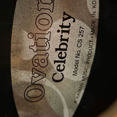 Ovation Celebrity CS257 Elite Super Shallow Ruby Red image 6