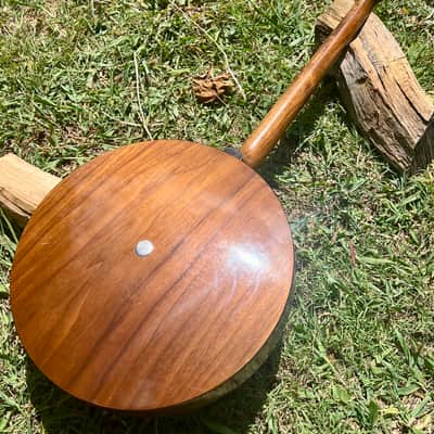 Vintage Ludwig Columbia 1930’s Tenor Banjo - Natural Walnut image 17