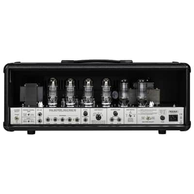 Mesa Boogie Dual Rectifier 90s 2-Channel Black Bronco / Chrome Chassis - Tube Amp Head for Electric Guitars image 1