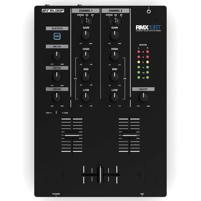 Reloop RMX-10-BT Compact Bluetooth DJ Mixer image 1
