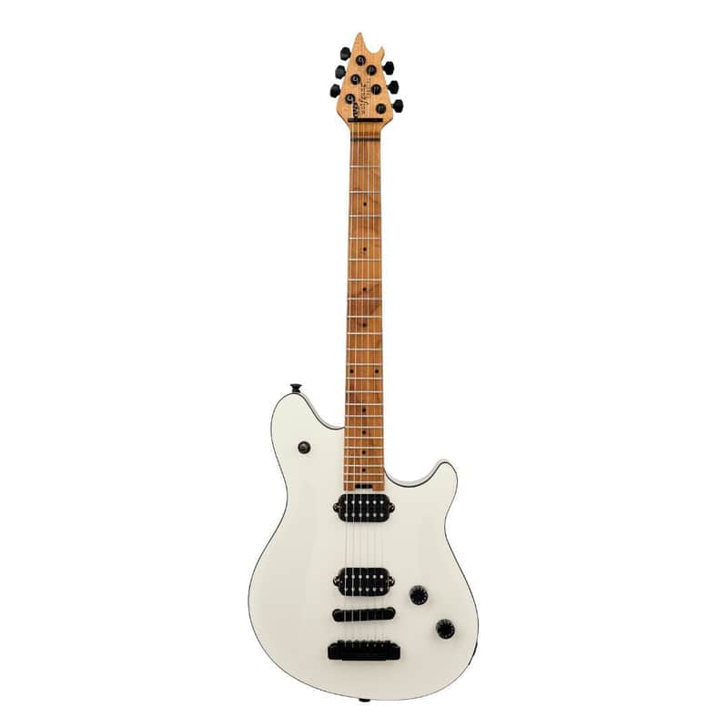 EVH Wolfgang Special T.O.M 6-String Right-Handed Electric Guitar with Basswood Body, Baked Maple Neck, and Baked Maple Fingerboard (Husk White) image 1
