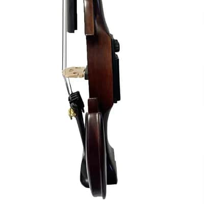 SONG Electric Violin 4/4 size 2025- Brown Oil New Violin,Hand Made,Good sound, Free case bow cable image 10