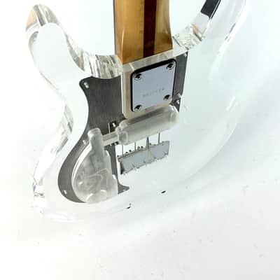 Greco, Dan Armstrong, APB-1000 Bass, Lucite, 1990, RARE image 4