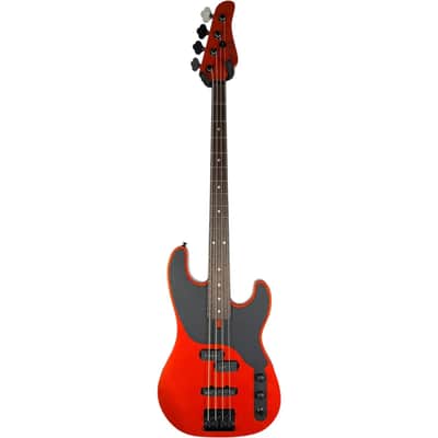 Schecter USA Custom Shop Michael Anthony Signature Bass 2016 - Handsigned - Inferno Orange image 3