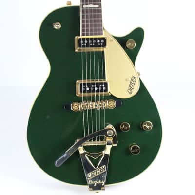 Gretsch G6128T-CG Duo Jet Cadillac Green MIJ ’57 Duo Jet 1957 Reissue Bigsby +OHSC w/COA ~MINTY~ image 4