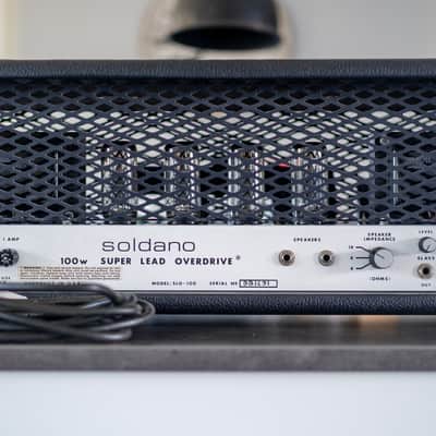 Soldano SLO-100 Head 1998 - Black image 2