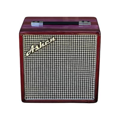 Ashen Purple 1x10 Handmade Redwood Guitar Cabinet Enclosure (empty) image 2