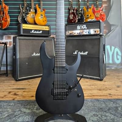 Ibanez RGRB720 Black Flat 2025 7-String Electric Guitar