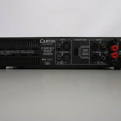 Carvin F300 Power Amp image 3