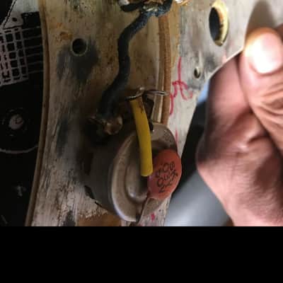 fender jazzmaster pre-cbs 1964 - olympic white image 5