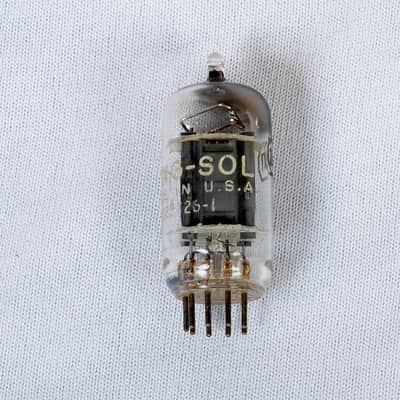 Tung-Sol 12AX7 Preamp Tube – Tests Good – Vintage USA Made image 3