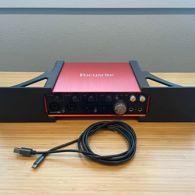 Rack 2U Mount Kit for Focusrite Scarlett 18i8 2nd Gen 2025 - Black image 3