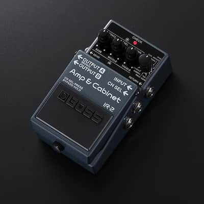 Boss IR-2 Amp & Cabinet Emulator Bundle with 2 Right Angle Patch Cables, 12 Guitar Picks, 9V Power Adaptor & Polishing Cloth – 11 Amp Types, Celestion Cab IRs & USB-C Recording image 6