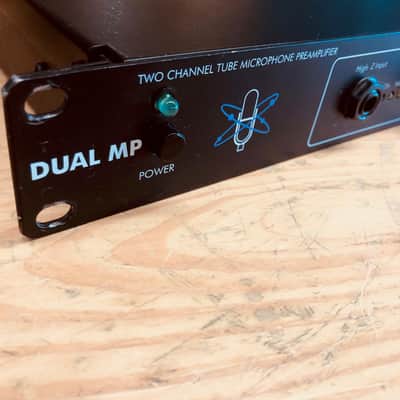 ART Dual MP 2-Channel Microphone Tube Preamplifier Rack Unit image 2