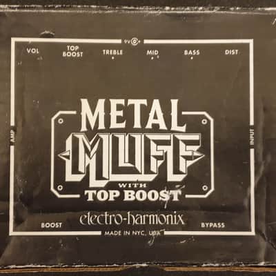 Electro-Harmonix Metal Muff Distortion with Top Boost image 2