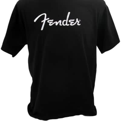Fender Spaghetti Logo T-Shirt, Black, Small 910-1000-306 image 1