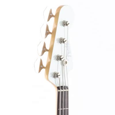 Fender 2023 Collection MIJ Traditional 60s Precision Bass in Olympic White with a Red Competition Stripe [JD23006843] (06/04) image 11