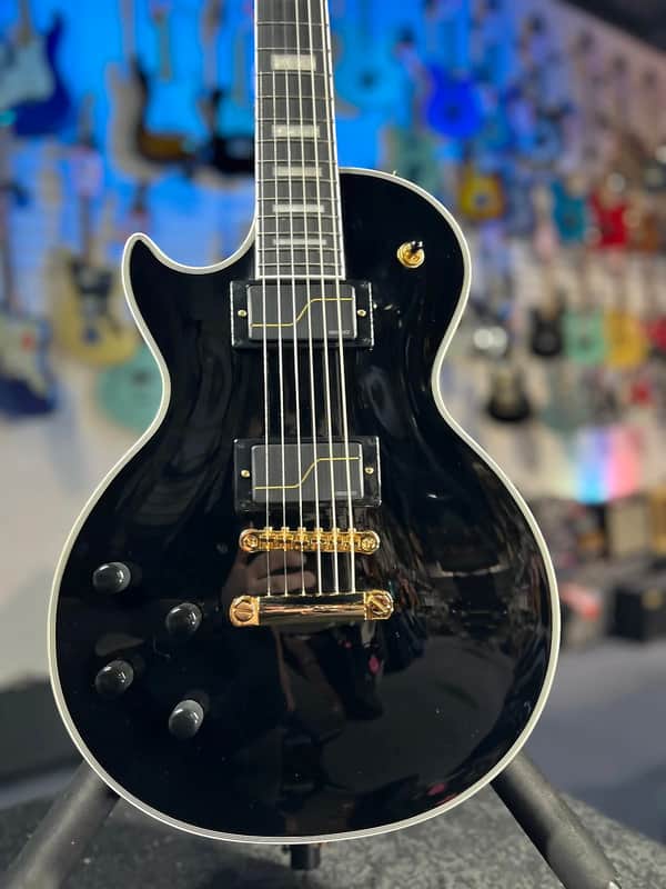 Epiphone Matt Heafy Les Paul Custom Origins - Left-handed Electric Guitar - Ebony, GET PLEK’D Free!! 733 image 1