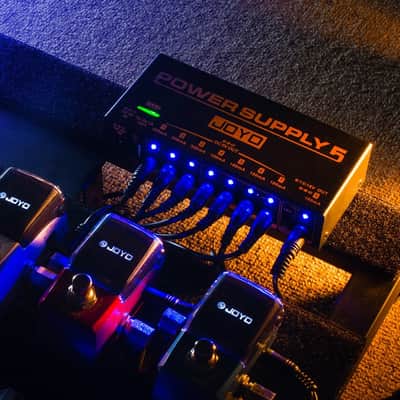 Joyo JP-05 Guitar Effect Pedal Power Supply Rechargeable 4400mAh Battery 8 DC Outputs 9V 12V 18V,price include the import duty for US buyer image 4