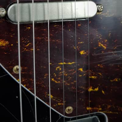 Manuel Ali Guitars Custom Thinline Relic 2020 relic black image 4