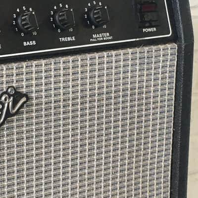 Fender Musical Instruments “Harvard” 1981 Black Tolex Combo Amp Rivera Designed Tone Machine Relic RARE image 9