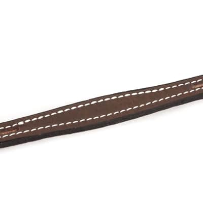 Fender Pure Vintage 9" Brown Leather Amplifier Handle image 1