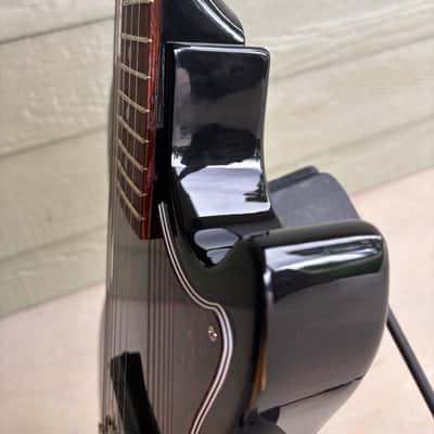 2024 Les Paul Junior - Ebony. Music City Bridge Studfinder/locking studs image 6