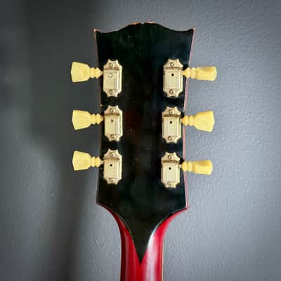 1968 Gibson Barney Kessel Regular - Cherry Sunburst - All Original image 11