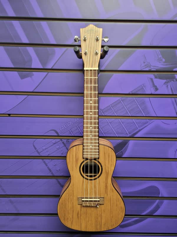 USED Lanikai Model OA-C Oak Concert Size Acoustic Ukulele w/ Gig Bag image 1