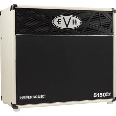 EVH 5150III Hypersonic 6L6 50 Watt 1x12" Guitar Amplifier Combo - Ivory image 3