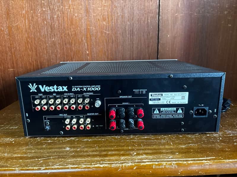 Vestax DJ SYSTEM CONTROL AMPLIFIER DA-X1000 Powermixer | Reverb