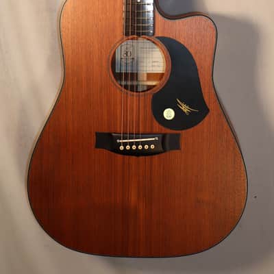 Maton Blackwood Series EBW70C Dreadnought Cutaway Acoustic Electric Guitar with case NEW image 5