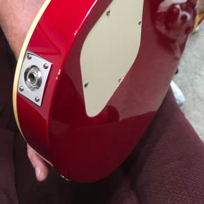 Davison Les Paul copy - Flame cherry image 9