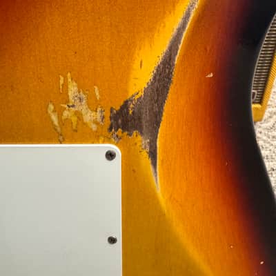 Wildwood 10 ‘61 Fender Custom Shop Stratocaster  2020 - Sunburst Relic image 8