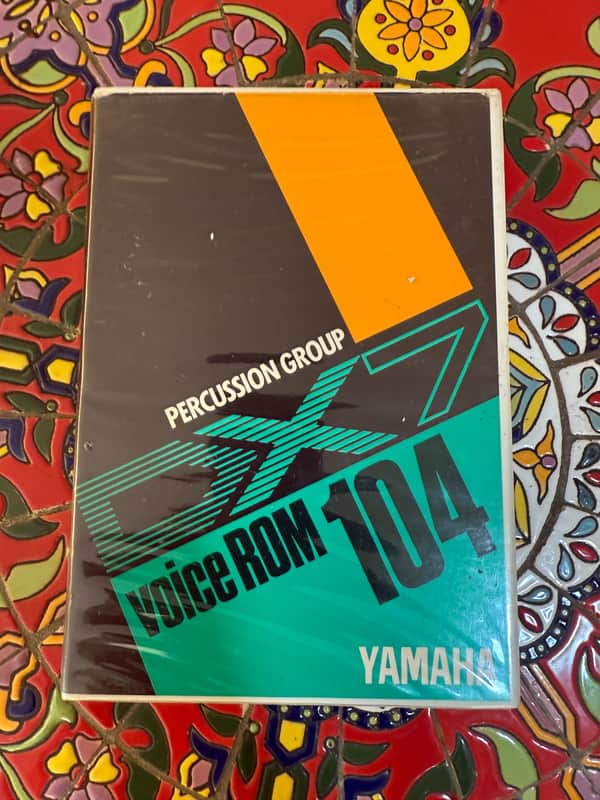 Yamaha VRC-104 DX7 Voice Rom - Percussion Group image 1