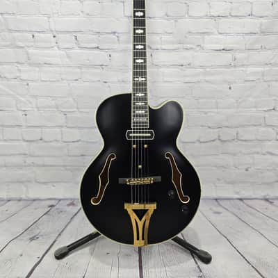 Ibanez Pat Metheny Signature PM3C BKL 6 String Electric Guitar Black Low Gloss image 1
