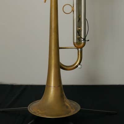 Used Monette MB-111 Bb Trumpet in Raw Brass image 2