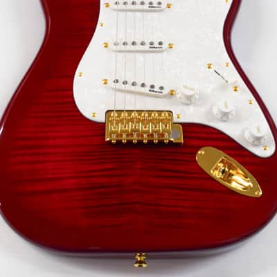 Fender STR RK Richie Kotzen Signature Stratocaster MIJ - See Thru Red image 3